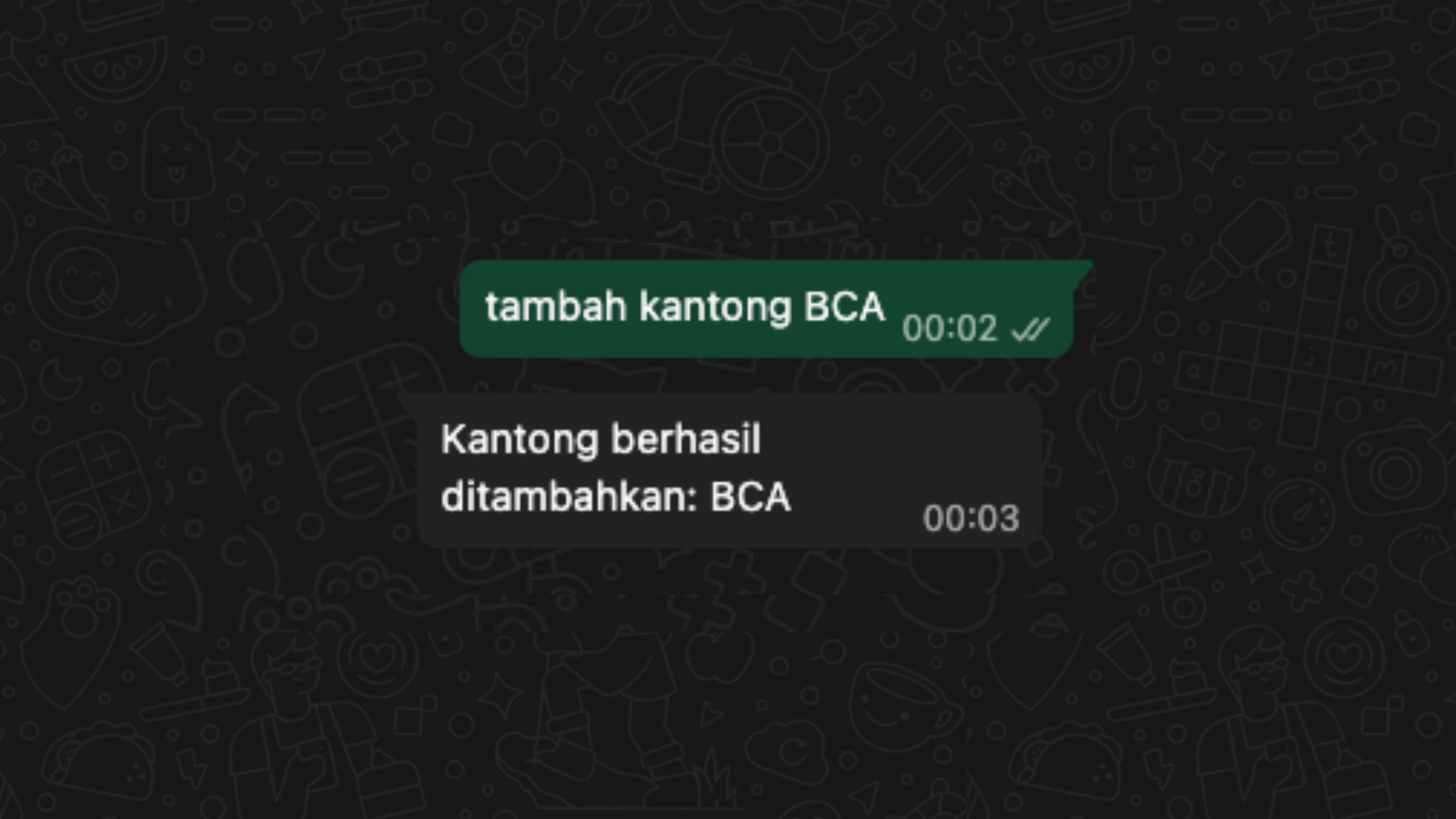 Placeholder gambar untuk Contoh 2: delete AB123
